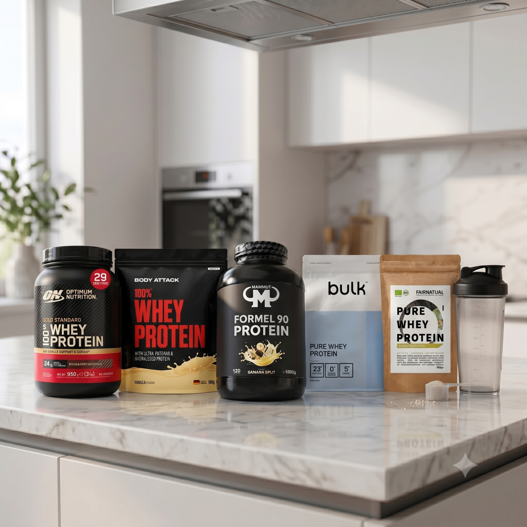 5 Whey Proteinpulver 2026: Welches lohnt sich wirklich?