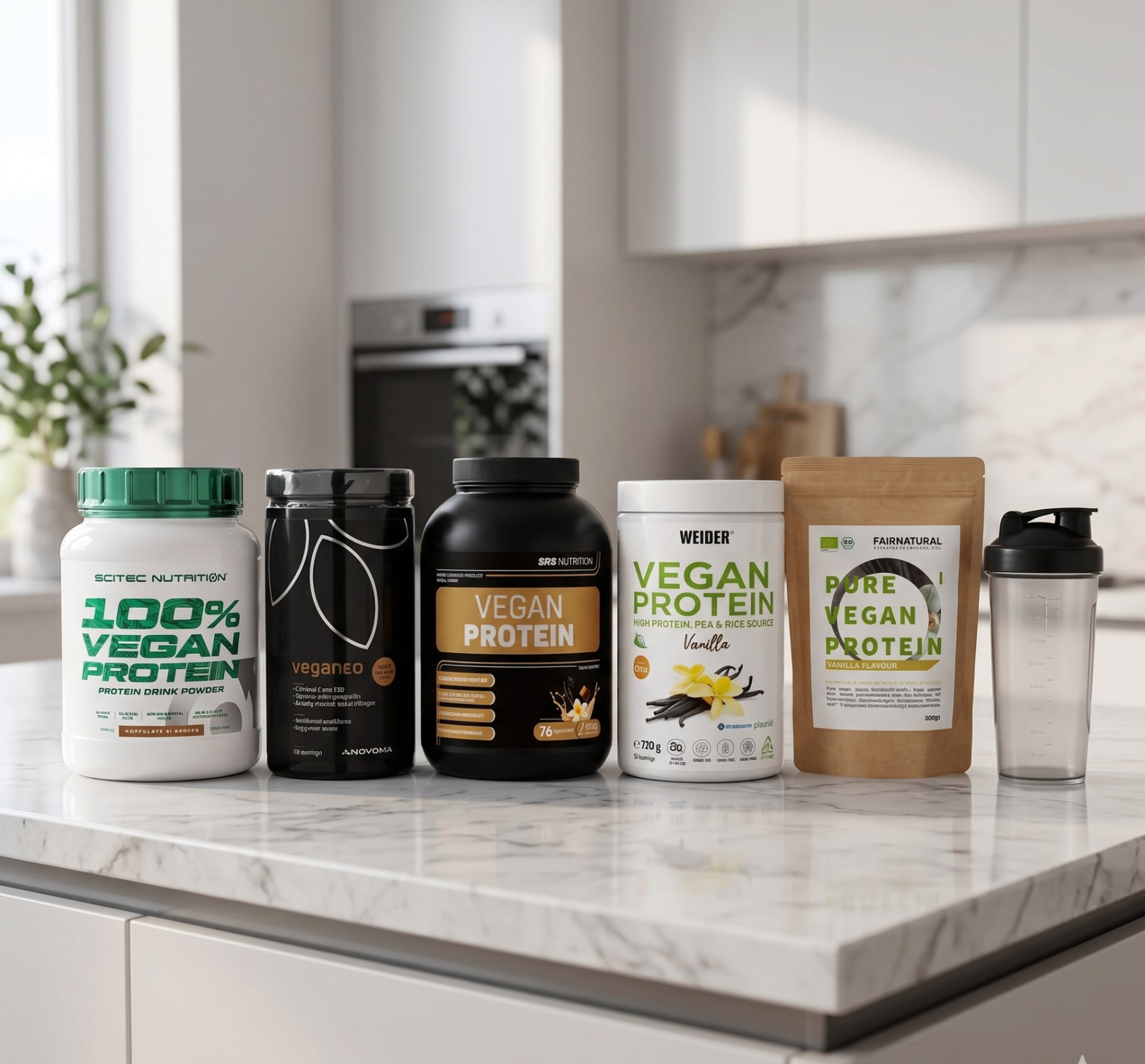 Veganes Proteinpulver 2026: 5 Bestseller im ehrlichen Vergleich